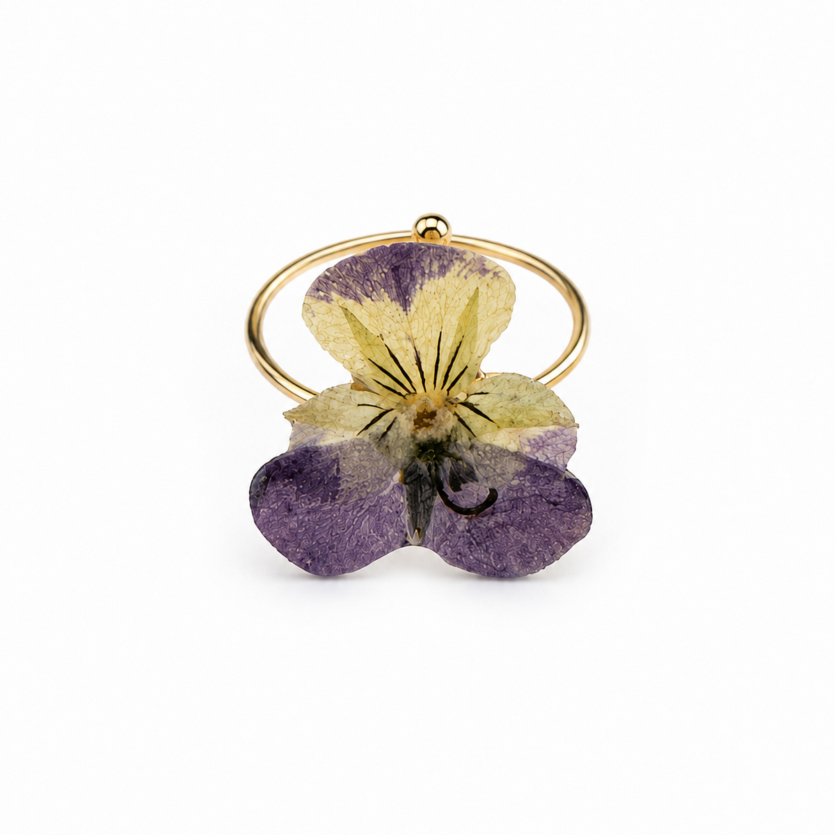 Bague Noa - Fleur préservée