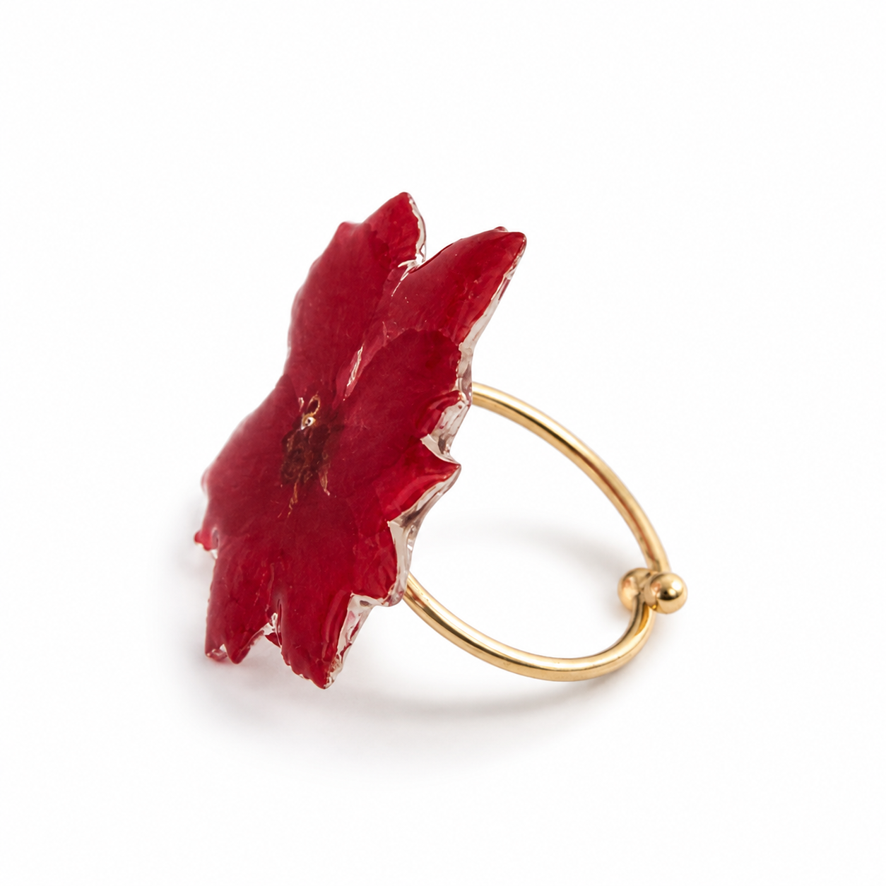 Bague Zoé - Fleur préservée