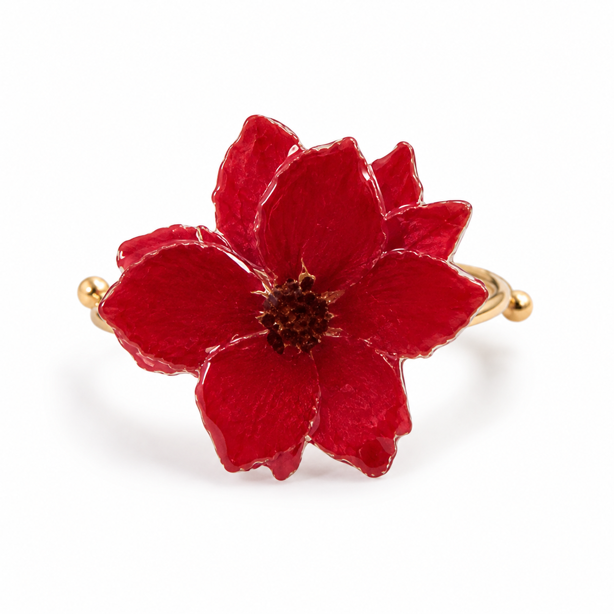 Bague Zoé - Fleur préservée