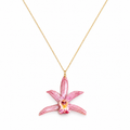 Collier Clara - Orchidée préservée