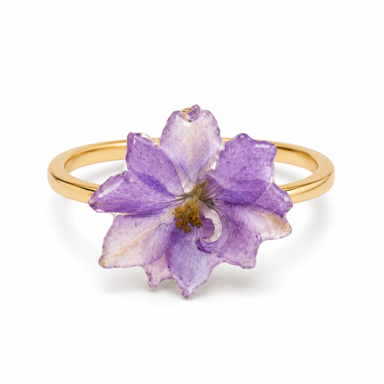 Bague Lucie - Fleur naturelle