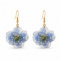 Boucles d'oreilles Rosée - Fleur naturelle